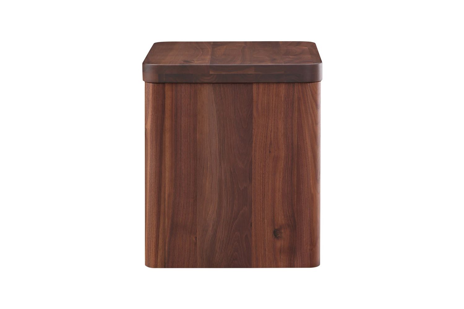 Moe's - Lowri Modern Side Table in Walnut