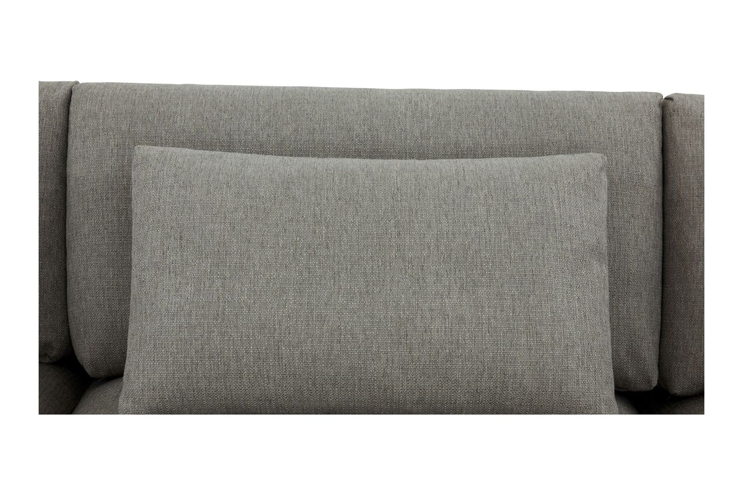 Moe's Malin Modern One Arm Left Facing Sofa - Gray