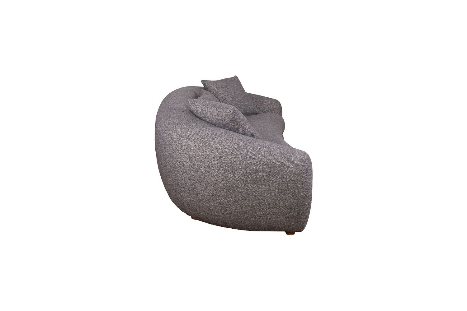 Moe's Oceana Modern 3 Seater Sofa - Storm Cloud