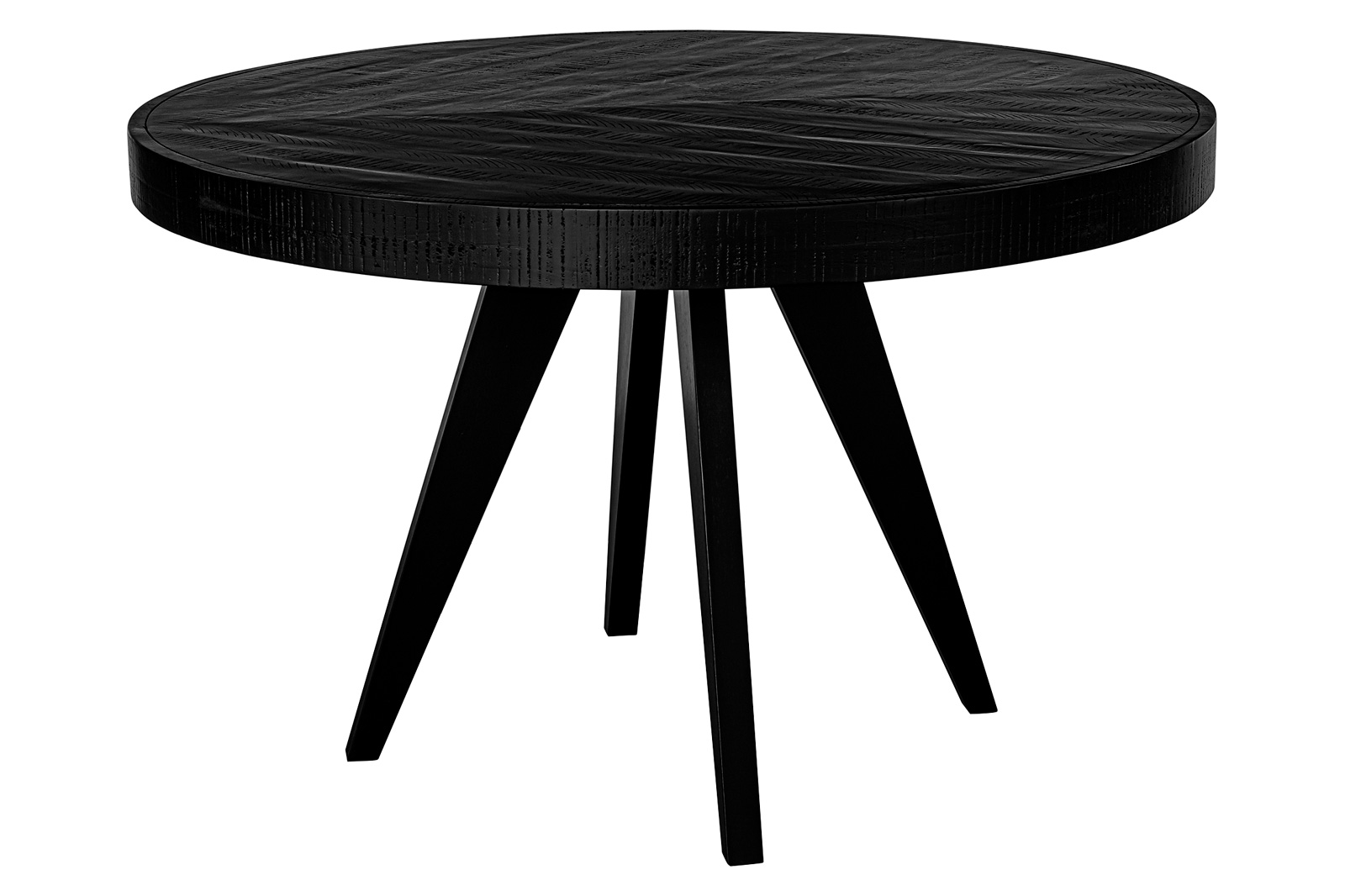 Moe's Parq Round Dining Table - Black, 48"