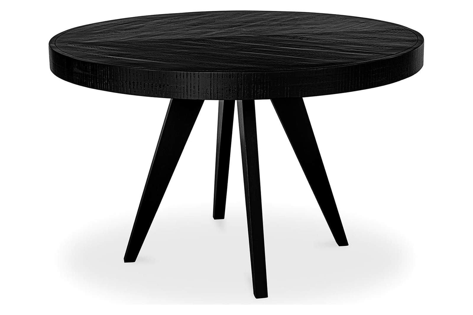 Moe's Parq Round Dining Table - Black, 48"