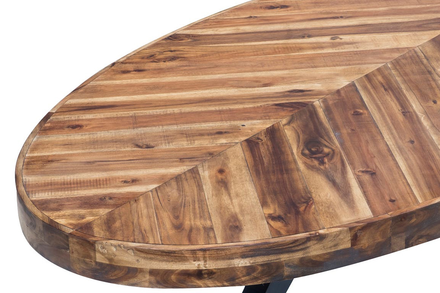 Moe's - Parq Oval Coffee Table in Brown