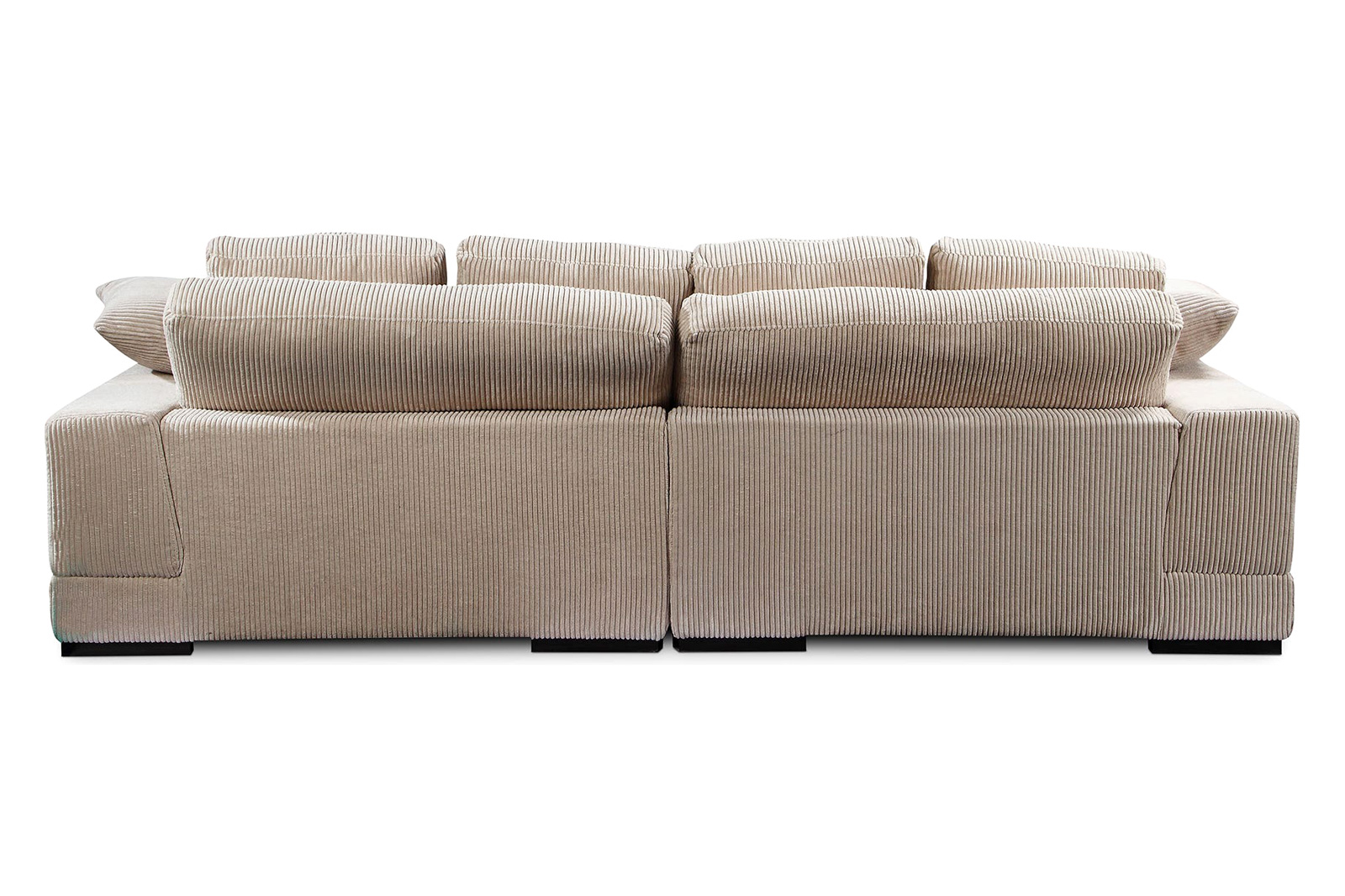 Moe's Plunge Sectional - Cappuccino