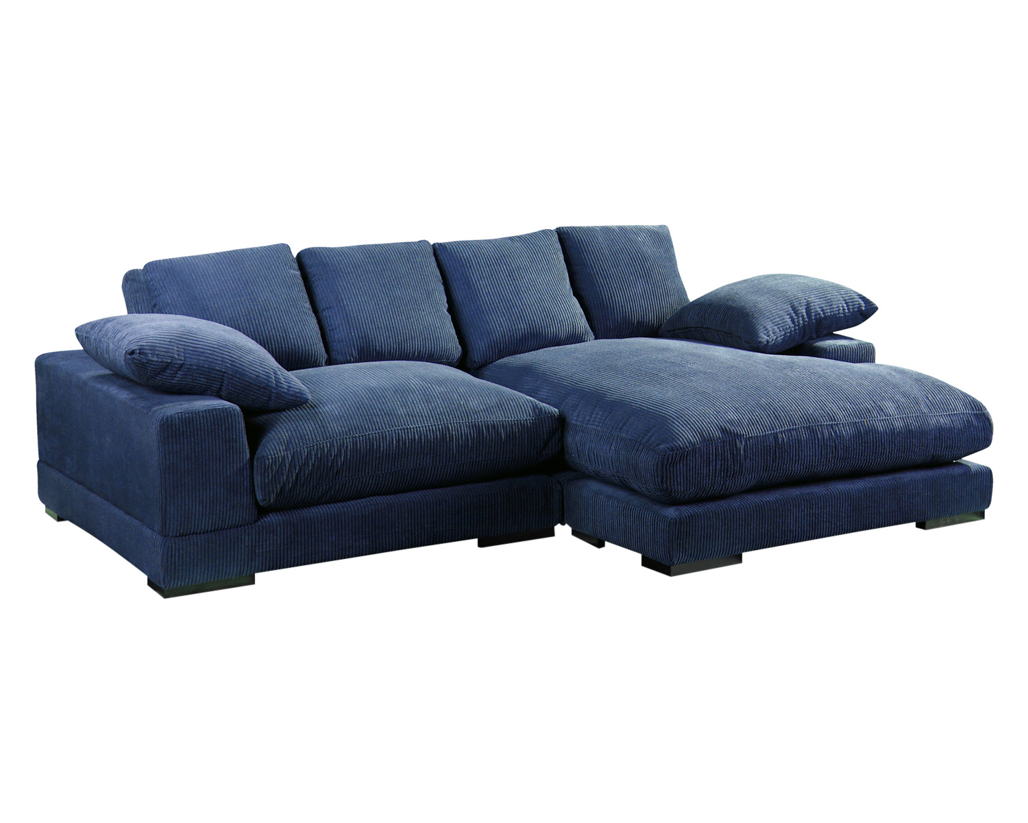 Moe's Plunge Sectional - Light Blue