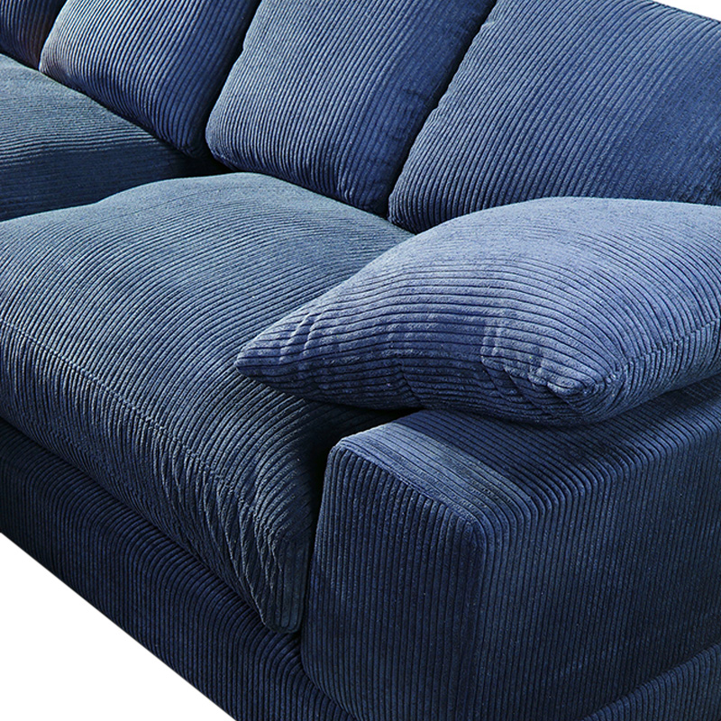 Moe's Plunge Sectional - Light Blue