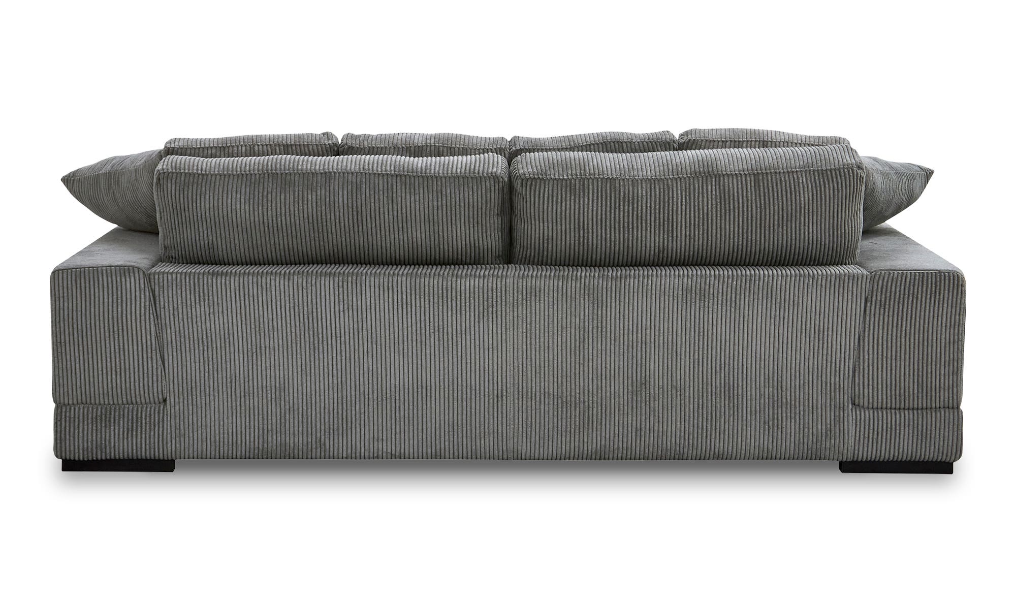 Moe's Plunge Contemporary Sofa - Charcoal