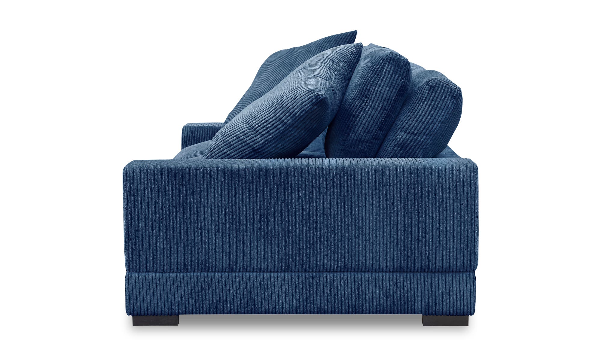 Moe's Plunge Contemporary Sofa - Navy