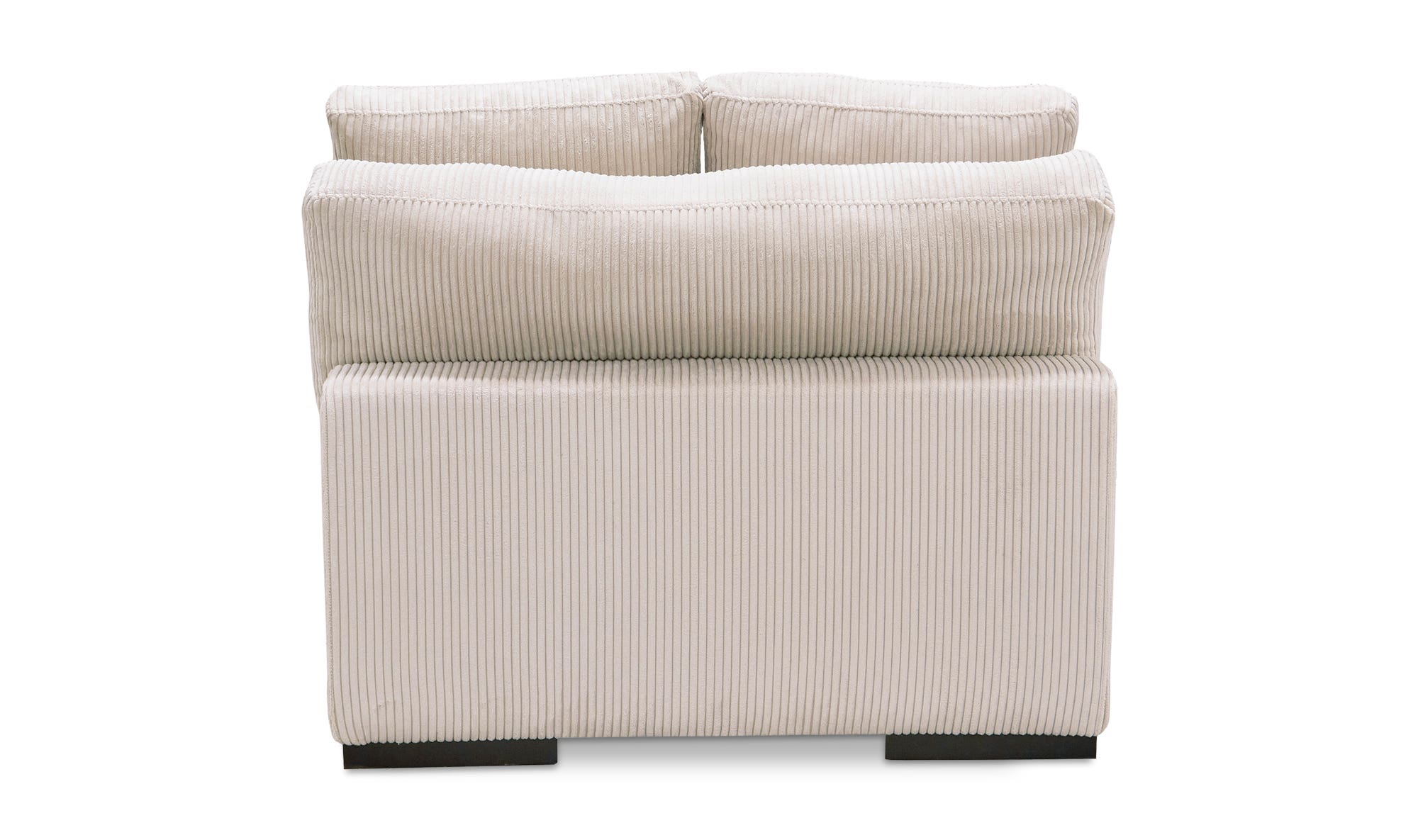 Moe's Plunge Contemporary Slipper Chair - Cappuccino