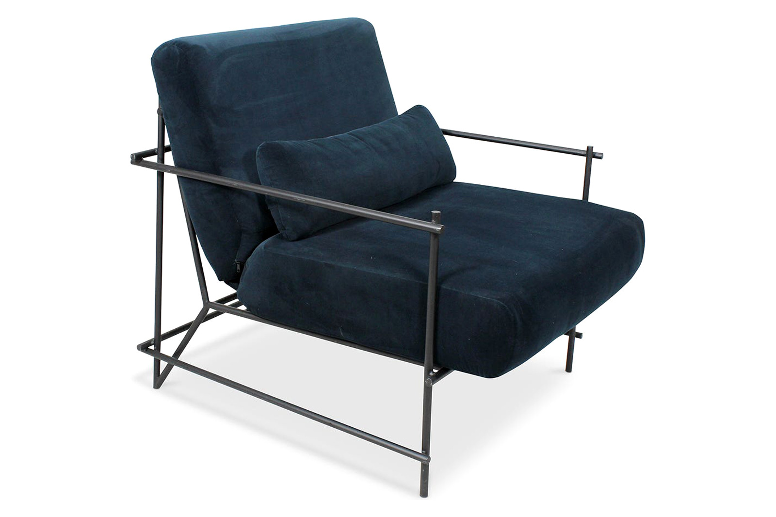 Moe's - Collins Arm Chair in Blue