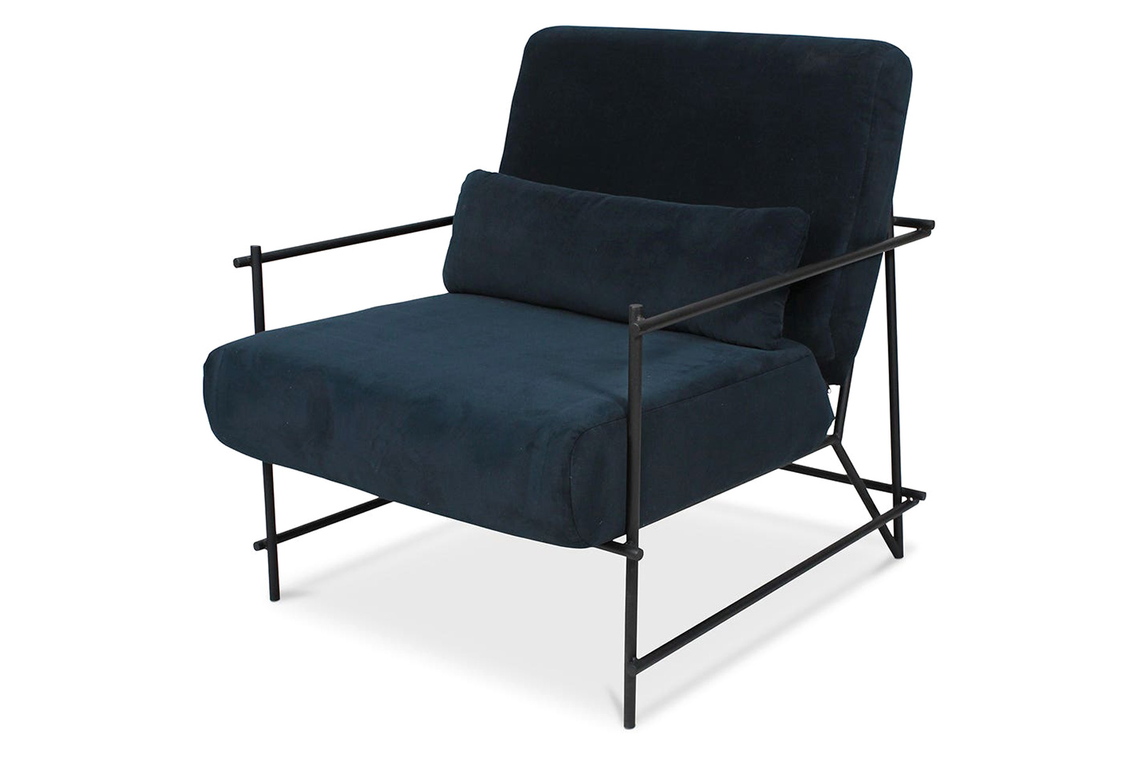 Moe's - Collins Arm Chair in Blue