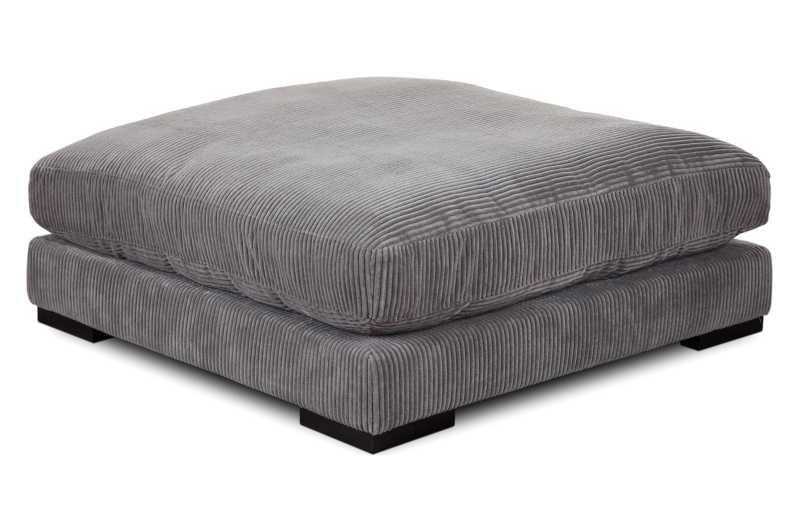 Moe's™ Tumble Ottoman - Dark Gray