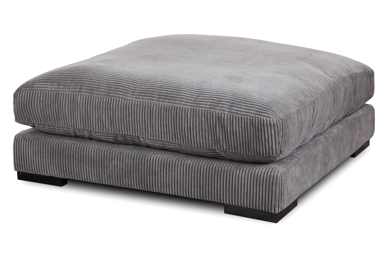 Moe's™ Tumble Ottoman - Dark Gray