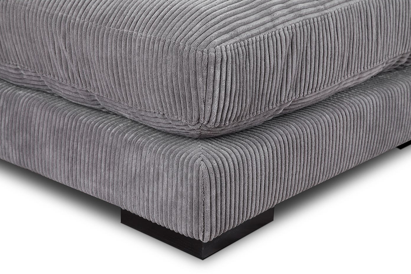 Moe's™ Tumble Ottoman - Dark Gray