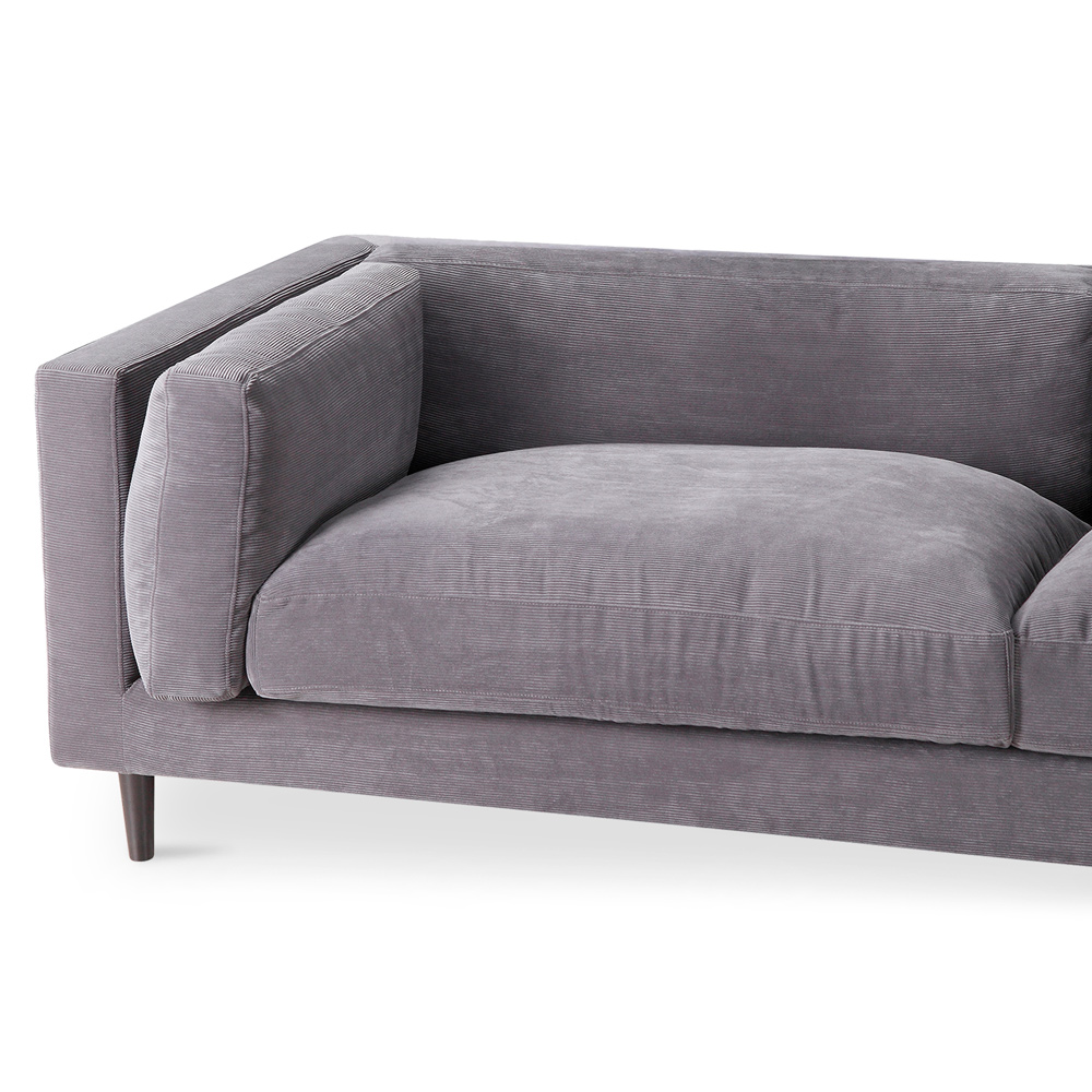 Moe's - Lafayette Sofa in Gray