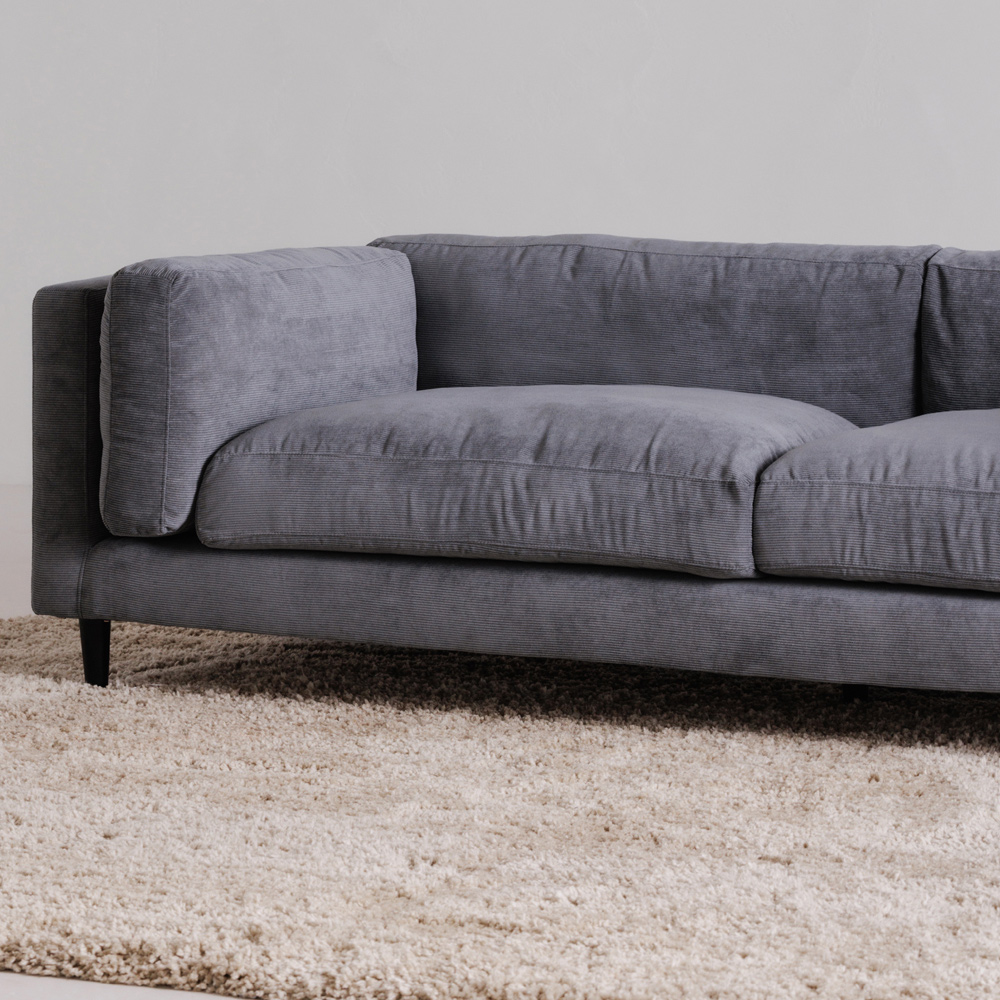 Moe's - Lafayette Sofa in Gray