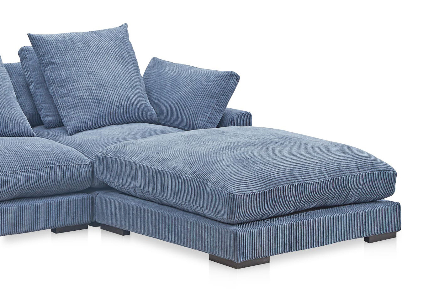 Moe's Tumble Nook Modular Sectional - Ultra Blue