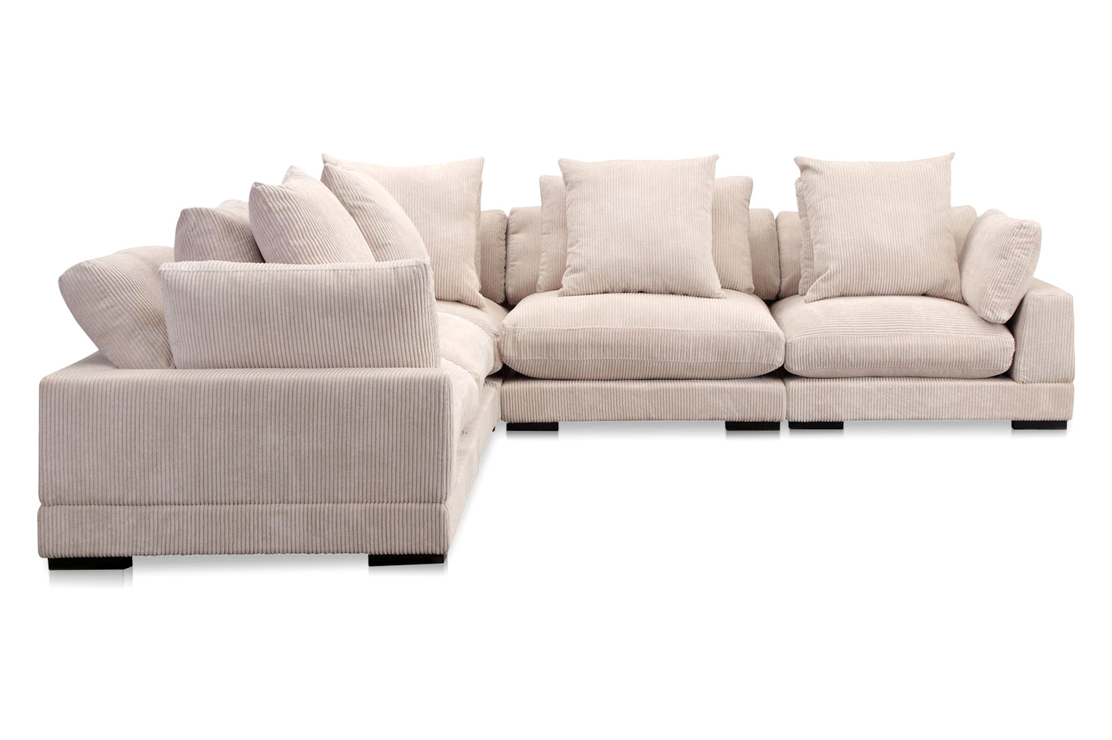 Moe's Tumble Classic L Modular Sectional - Cappuccino