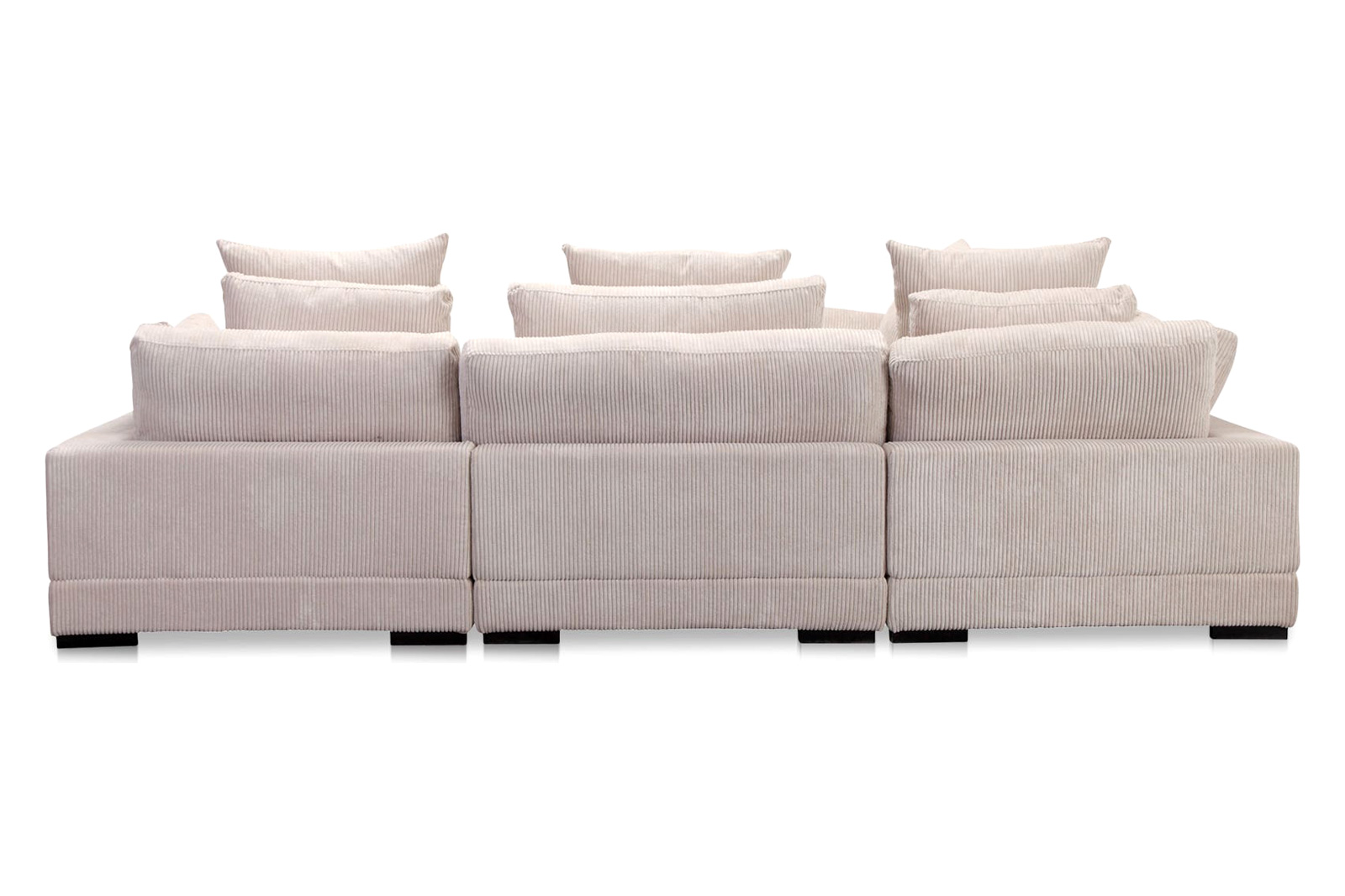 Moe's Tumble Classic L Modular Sectional - Cappuccino