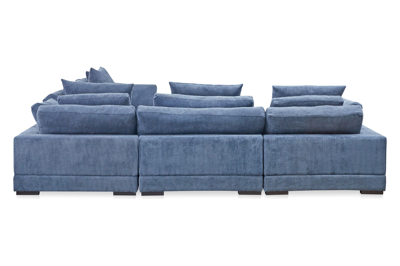 Moe's Tumble Classic L Modular Sectional - Ultra Blue