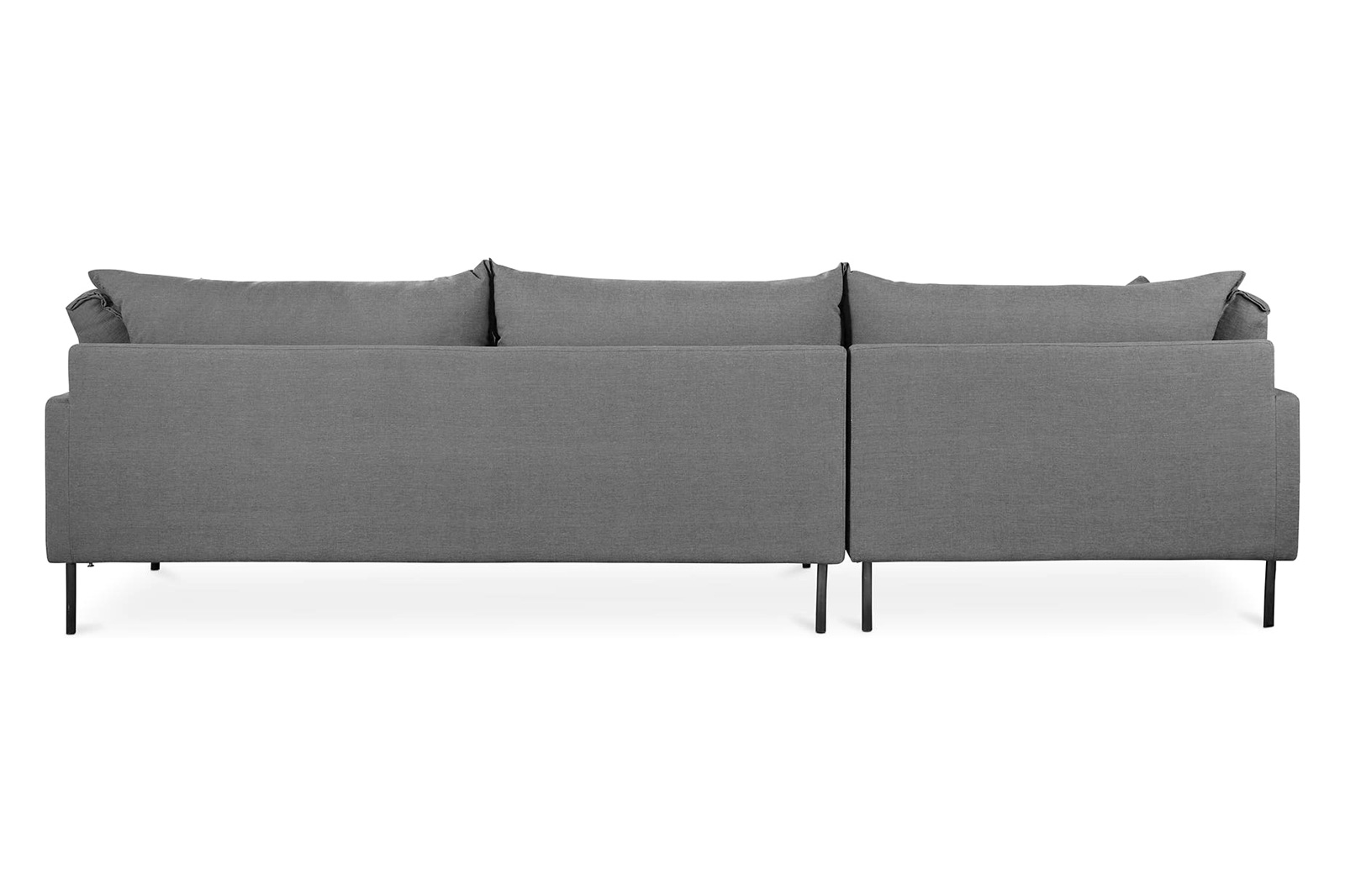 Moe's Jamara Scandinavian Right Facing Sectional - Charcoal Gray