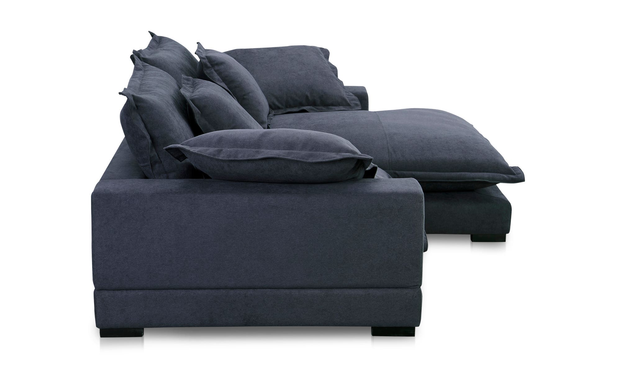 Moe's Daydream Contemporary Sectional - Slate Blue