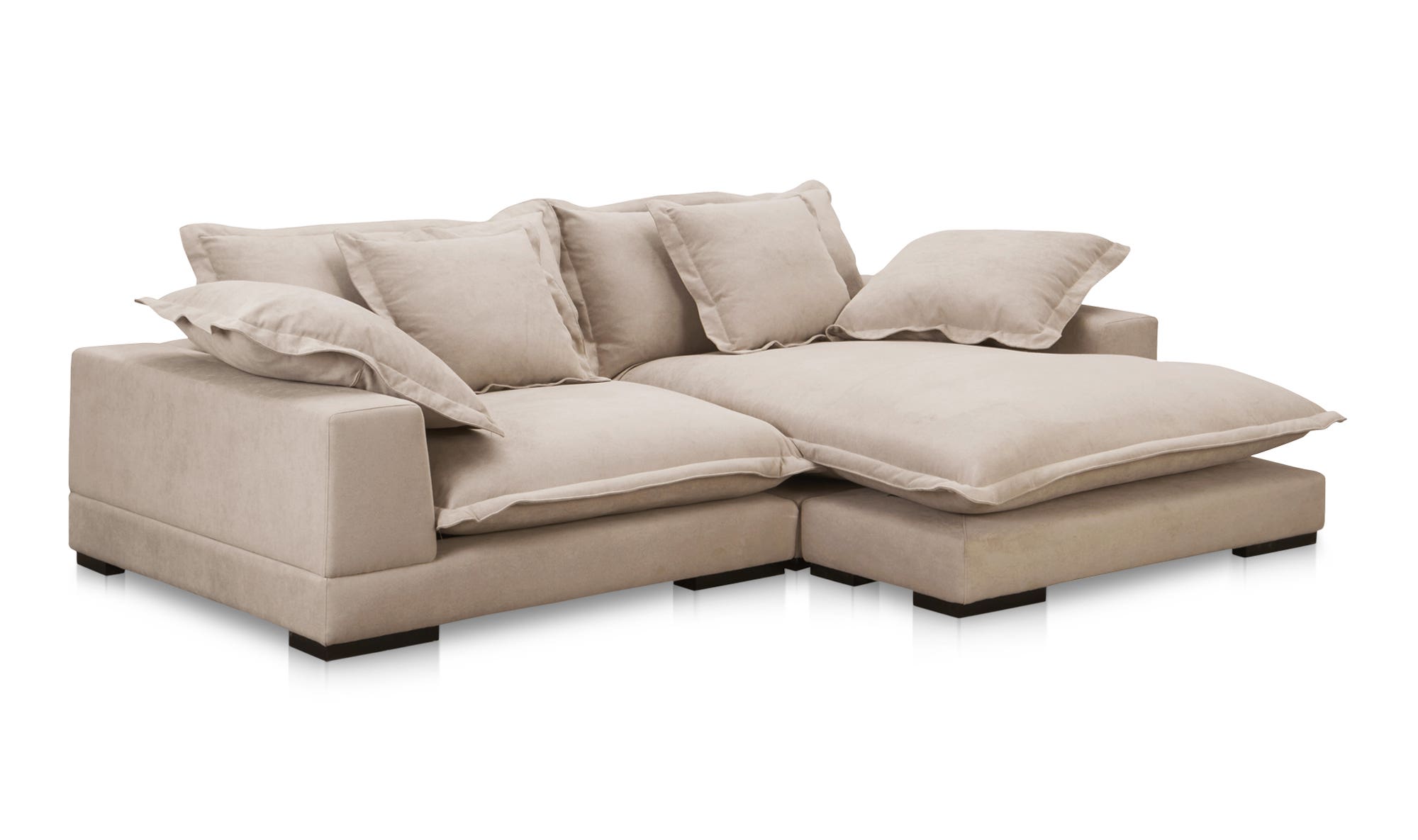 Moe's Daydream Contemporary Sectional - Beige