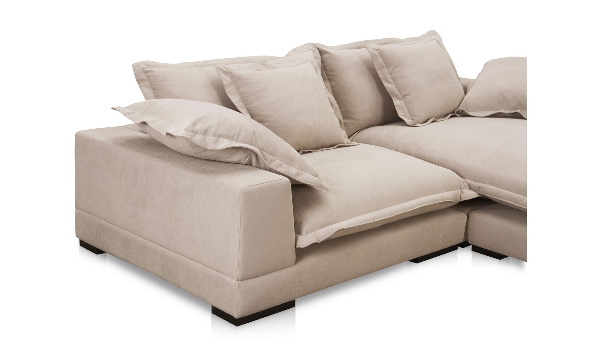 Moe's Daydream Contemporary Sectional - Beige