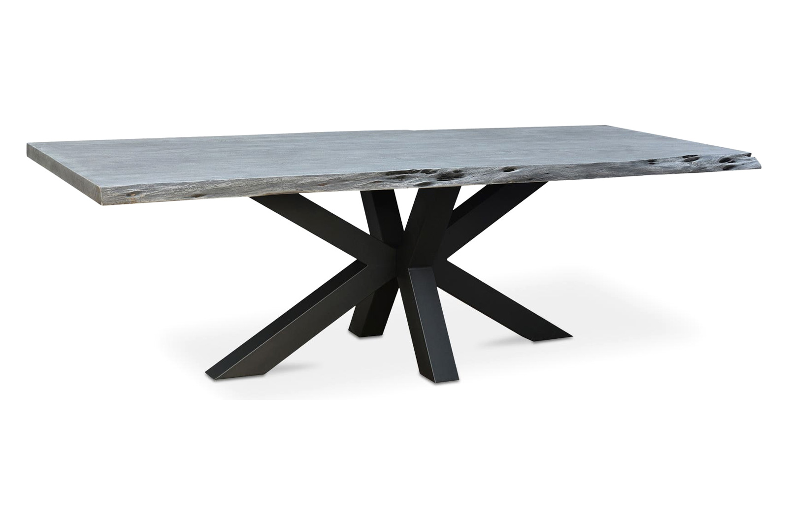 Moe's Edge Dining Table - Light Gray, Small