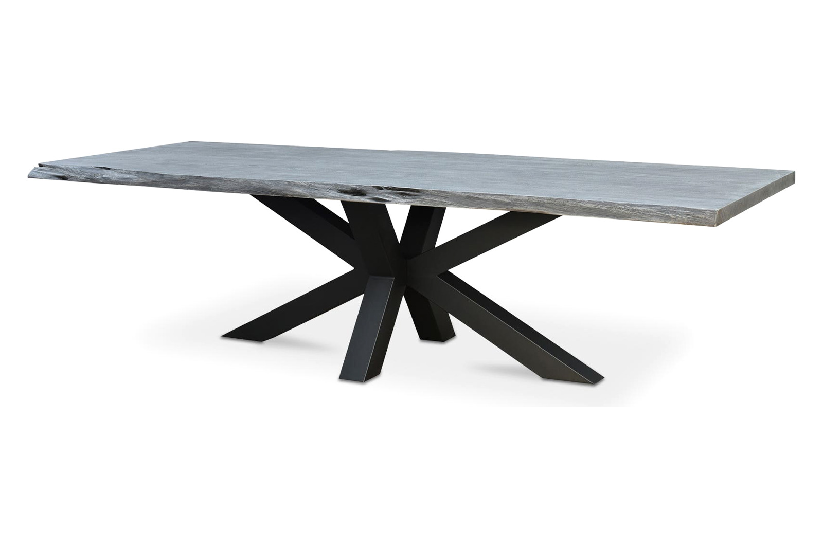 Moe's Edge Dining Table - Light Gray, Large