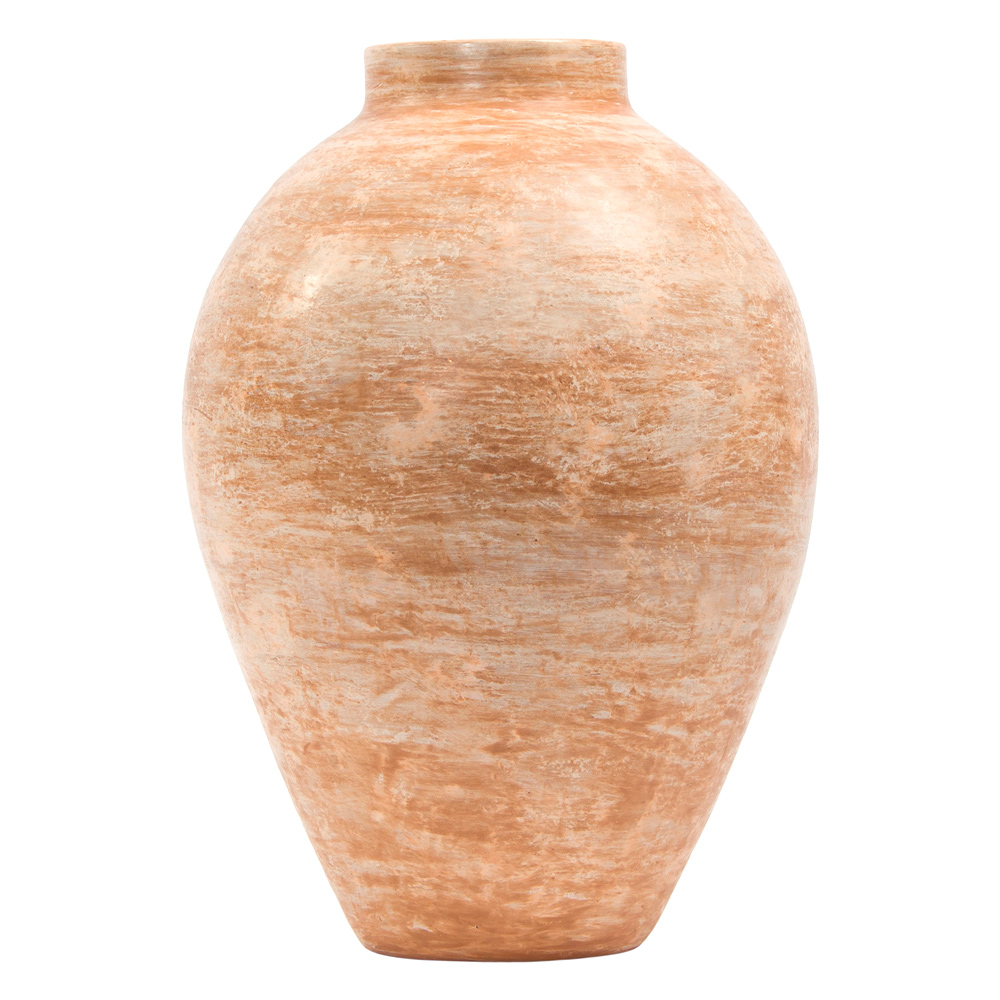 Moe's Dos Vase - Beige, Large