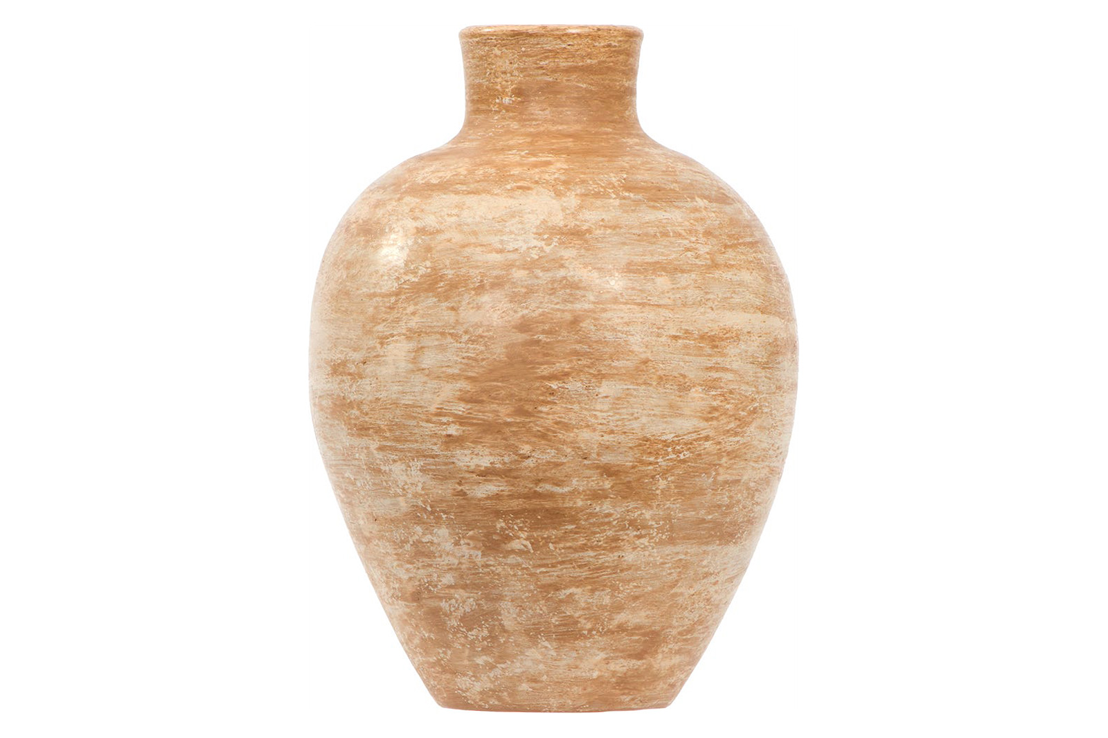 Moe's Dos Vase - Beige, Small