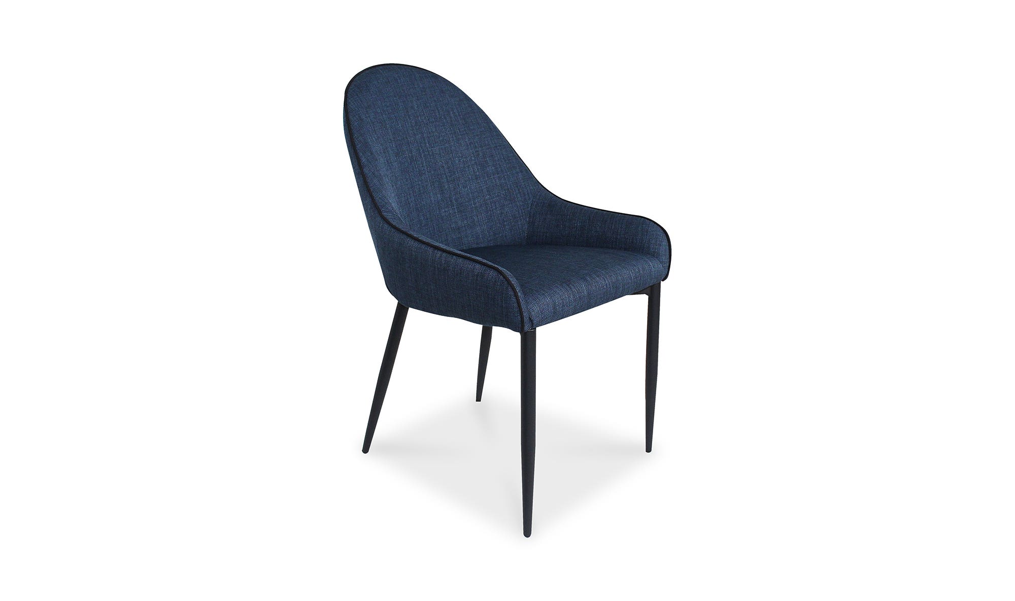 Moe's - Lapis Modern Dining Chair Set of 2 in Blue