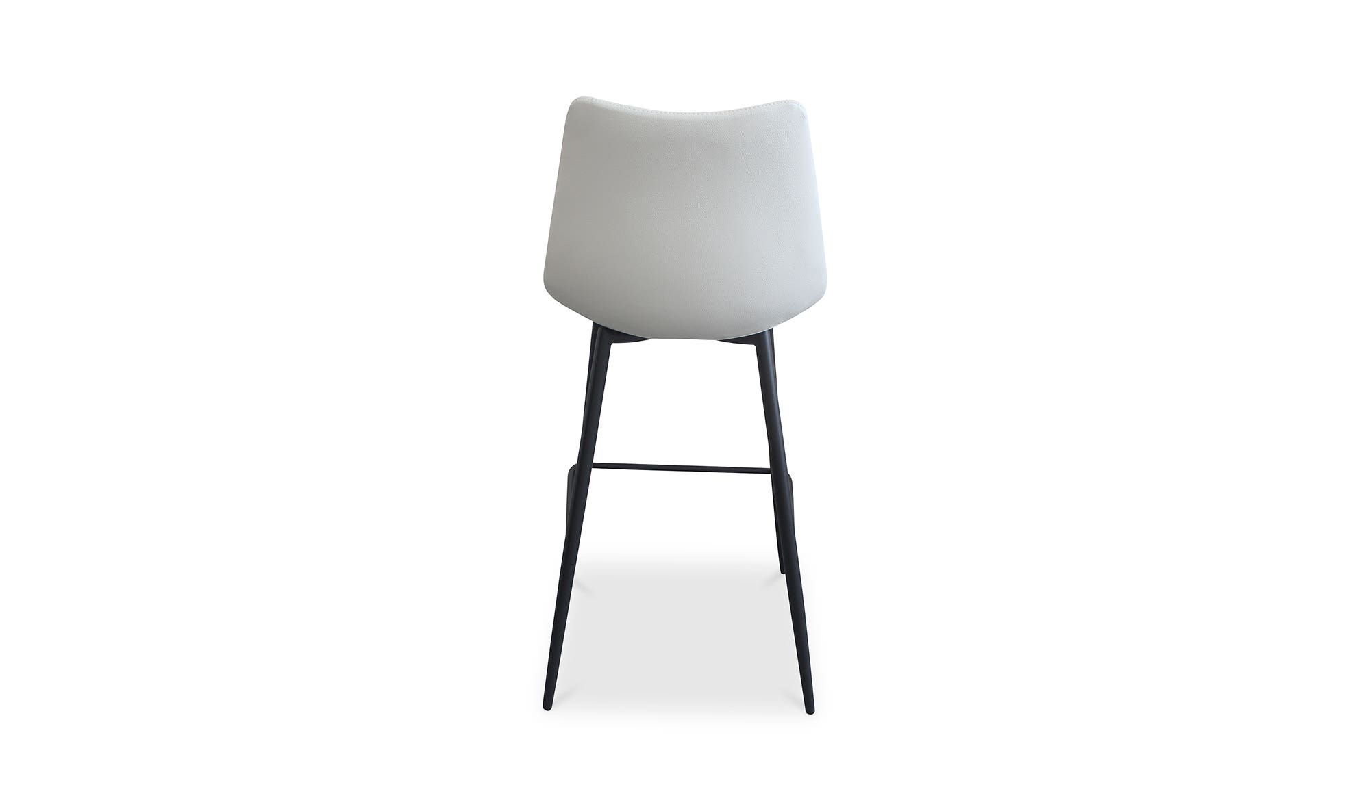 Moe's Alibi Contemporary Counter Stool Set of 2 - Cream White