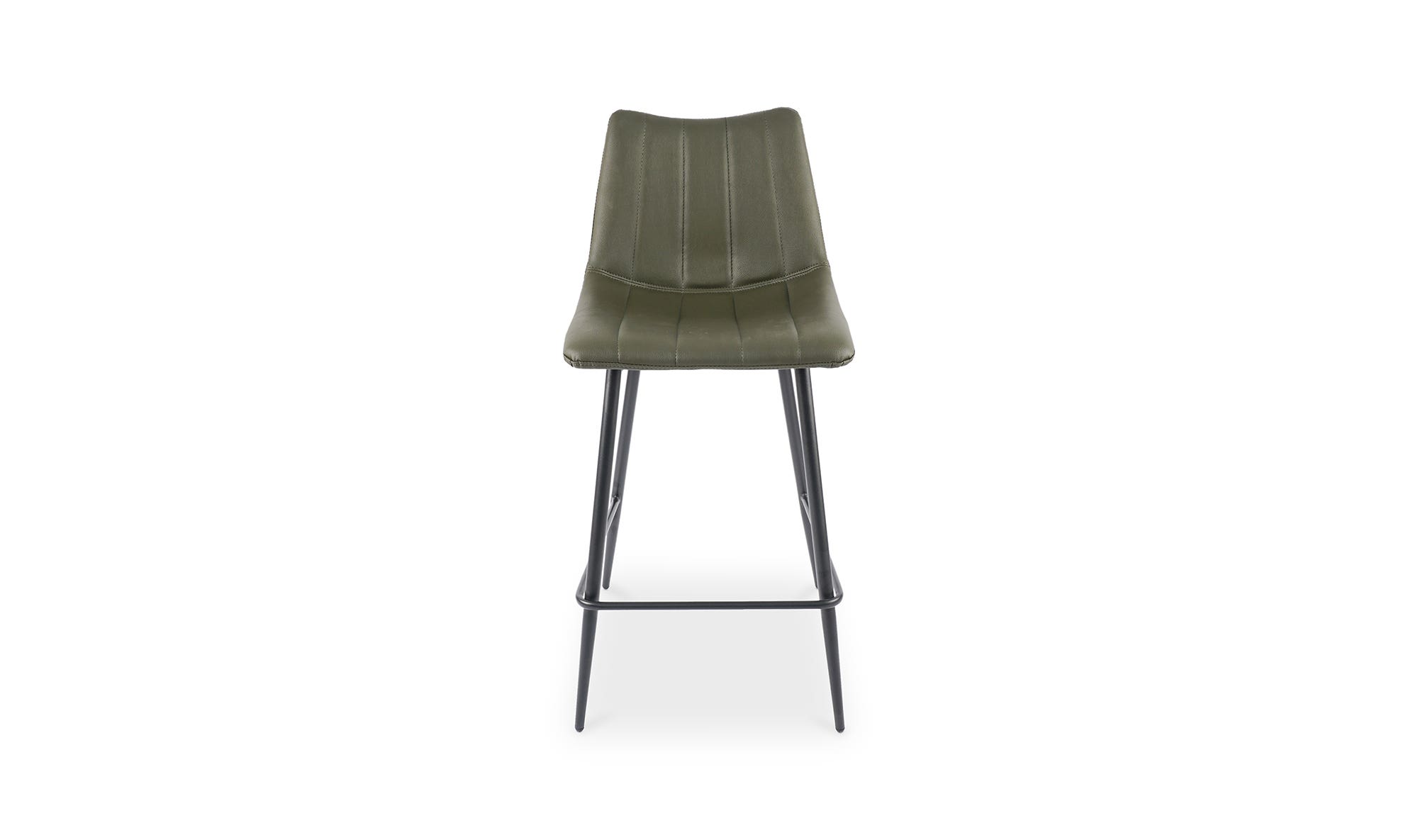 Moe's Alibi Contemporary Counter Stool Set of 2 - Dark Green