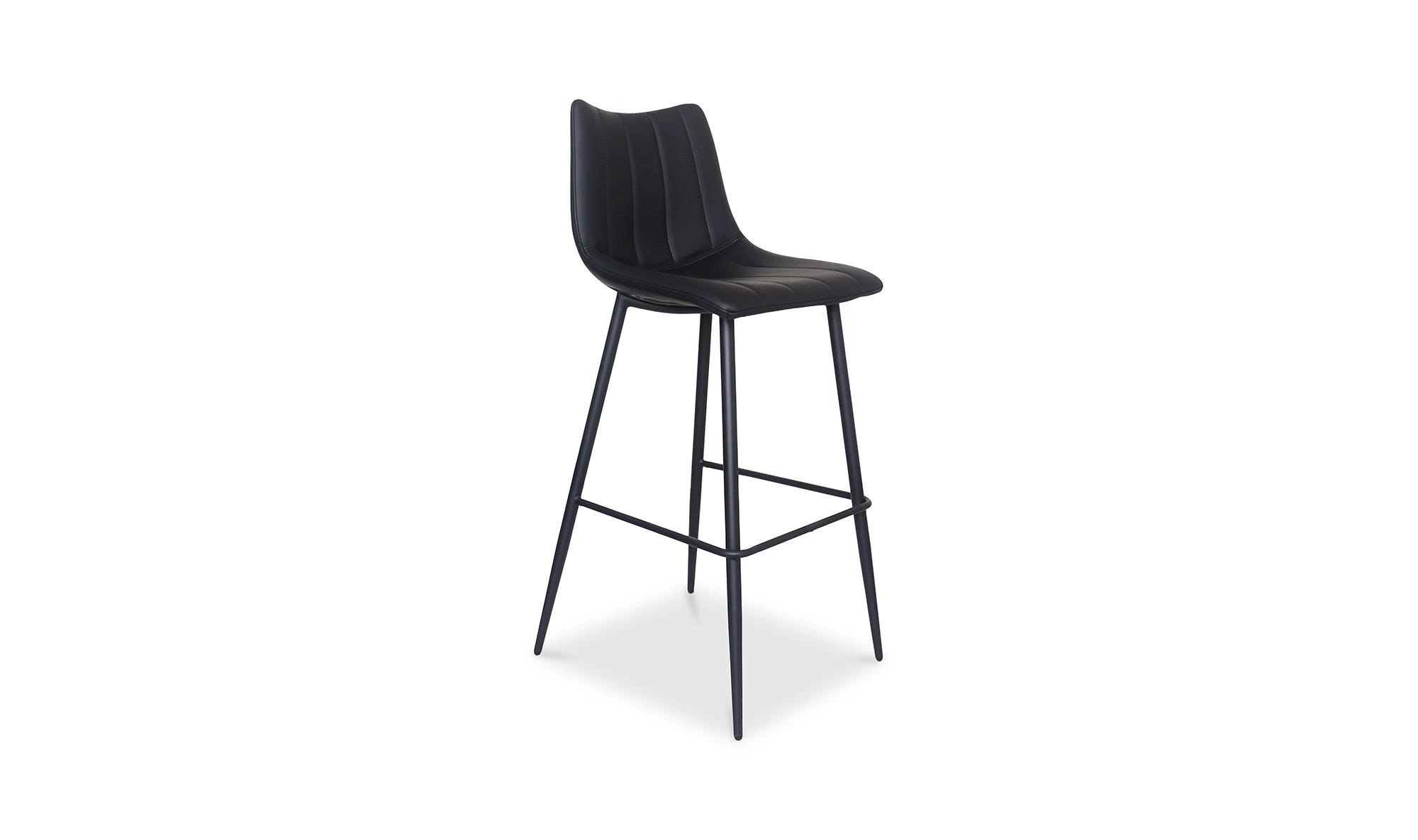 Moe's Alibi Contemporary Bar Stool Set of 2 - Black