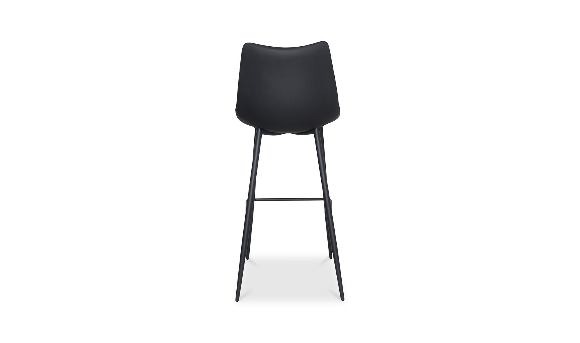 Moe's Alibi Contemporary Bar Stool Set of 2 - Black