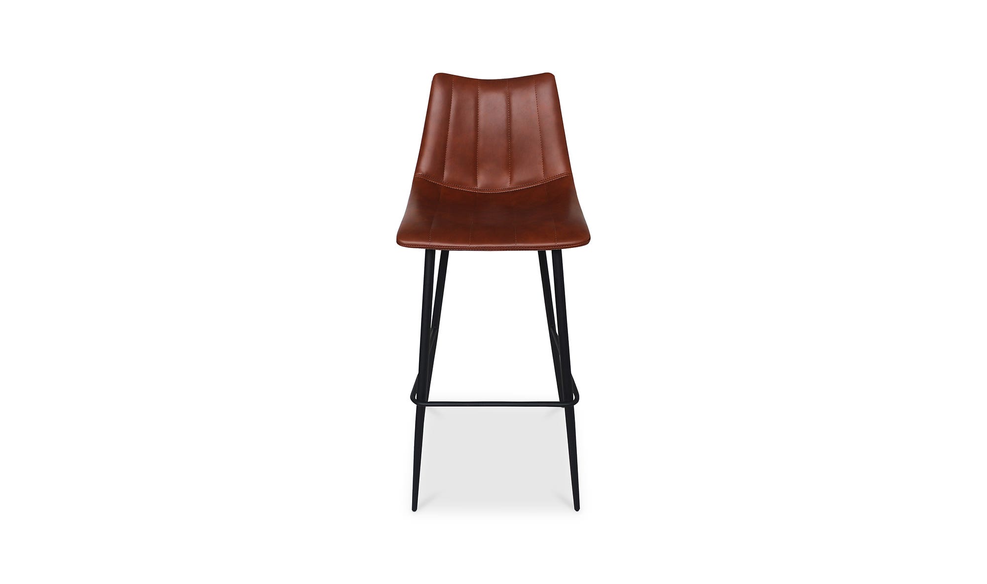 Moe's Alibi Contemporary Bar Stool Set of 2 - Brown