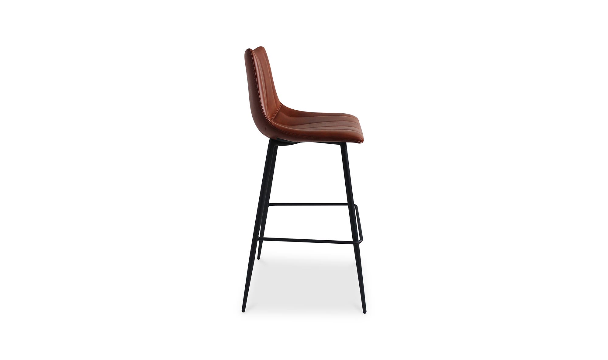 Moe's Alibi Contemporary Bar Stool Set of 2 - Brown