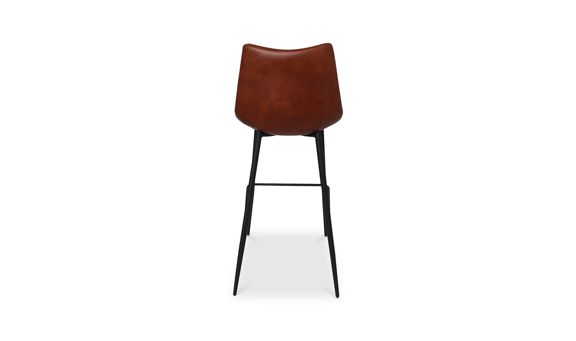 Moe's Alibi Contemporary Bar Stool Set of 2 - Brown