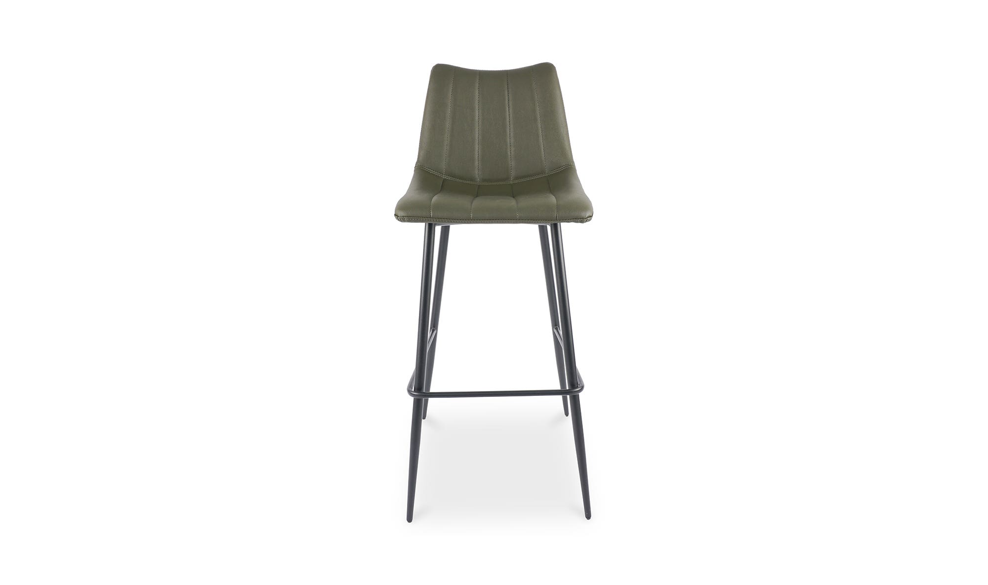 Moe's Alibi Contemporary Bar Stool Set of 2 - Dark Green