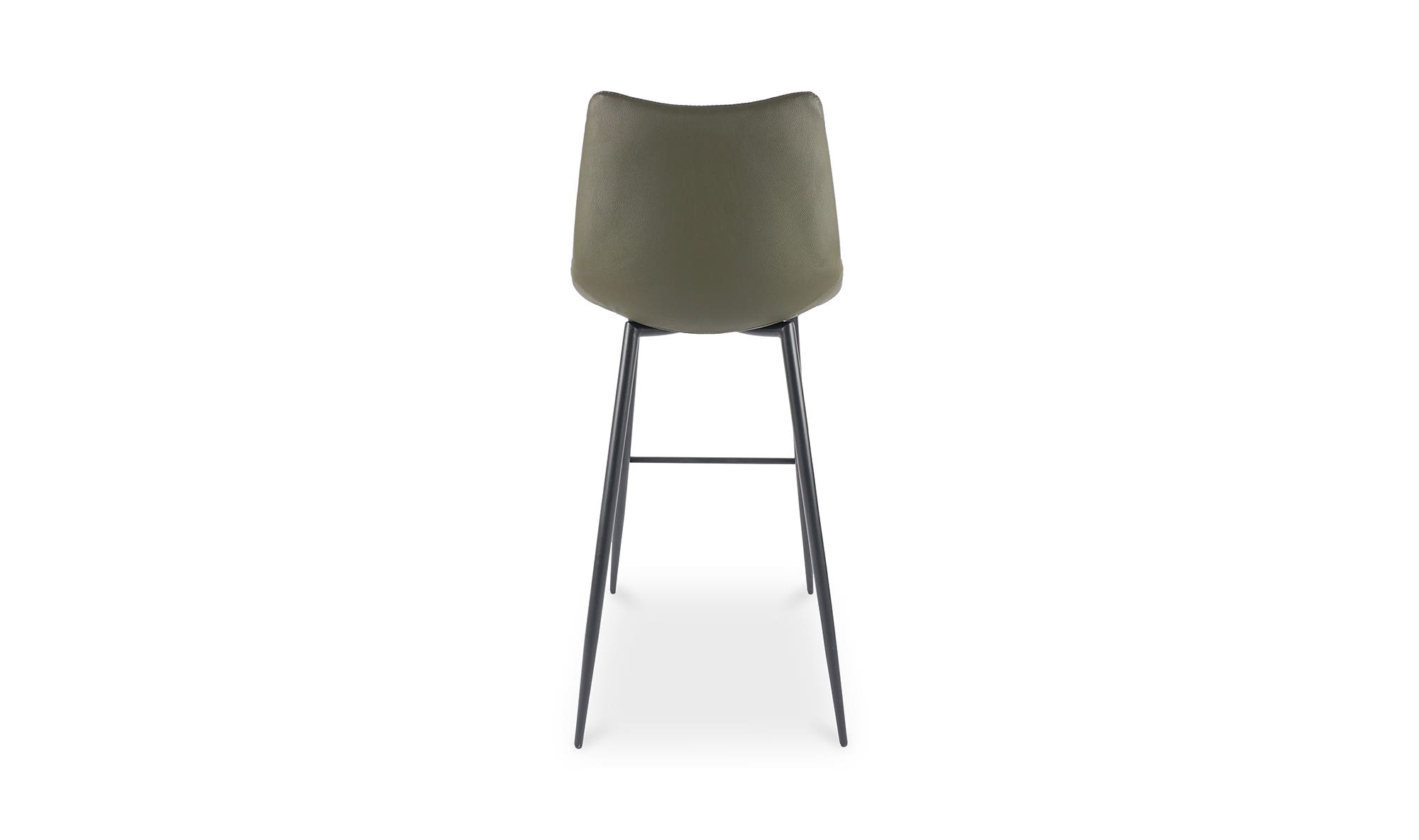 Moe's Alibi Contemporary Bar Stool Set of 2 - Dark Green