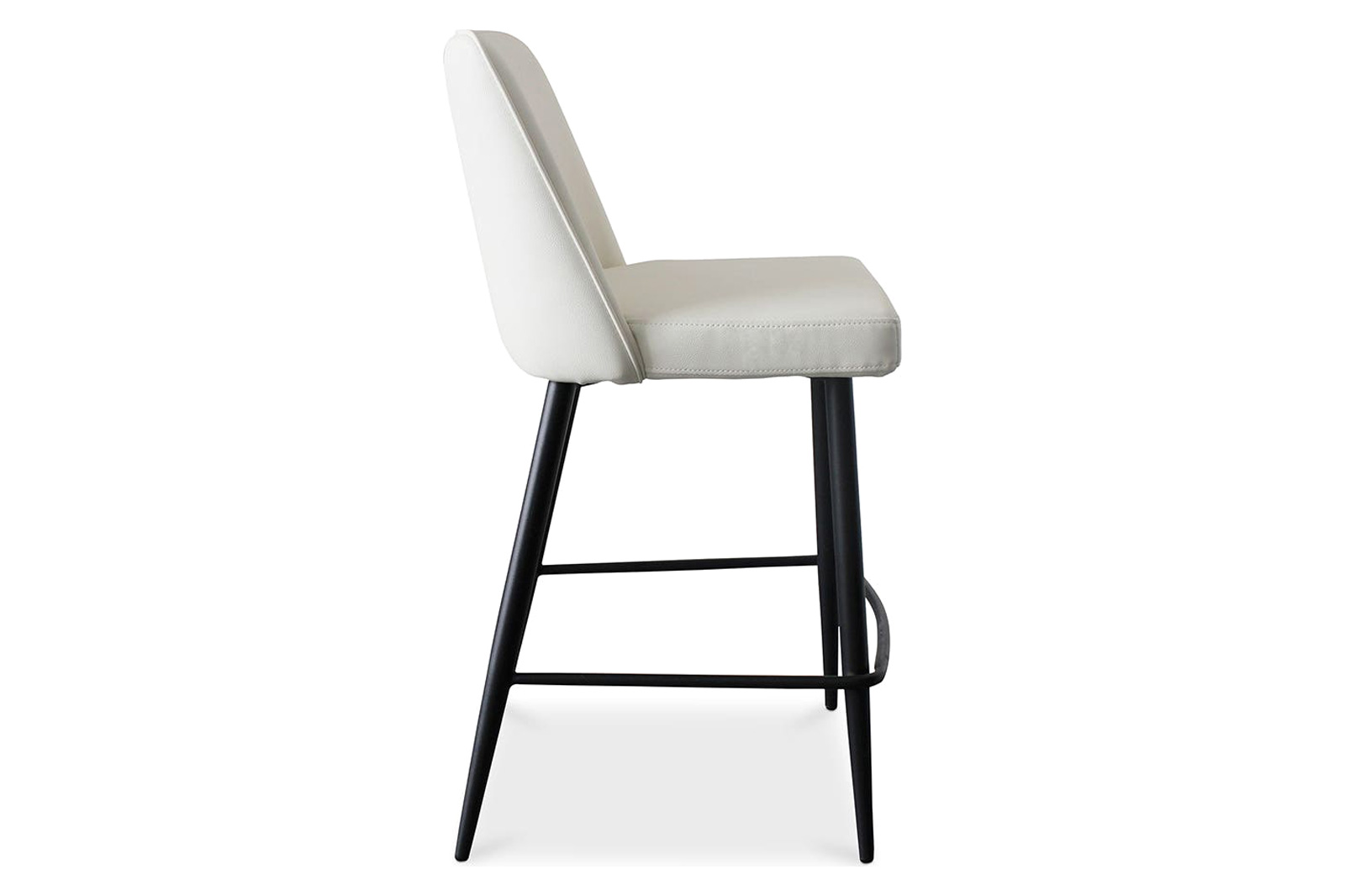 Moe's - Emelia Counter Stool in White