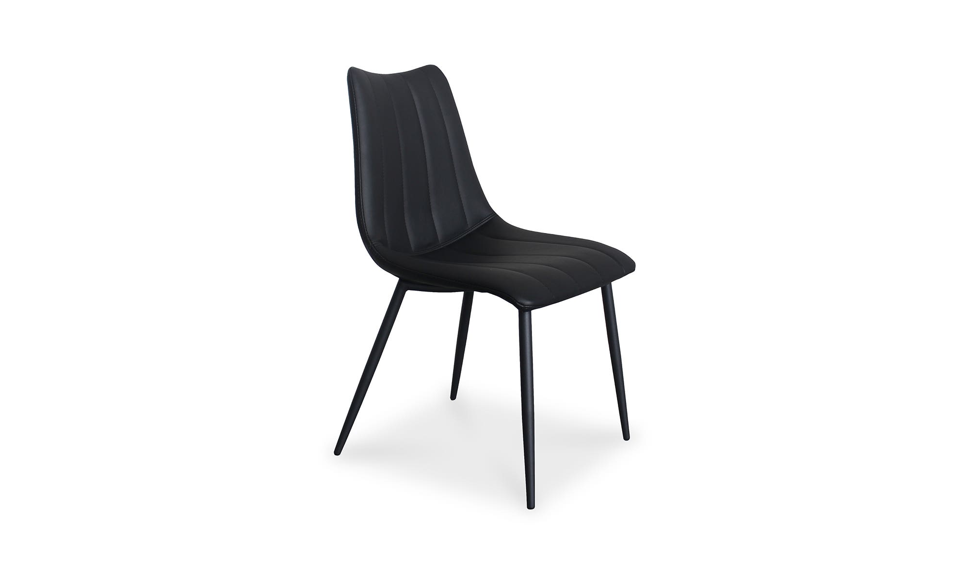 Moe's Alibi Contemporary Dining Chair Set of 2 - Black