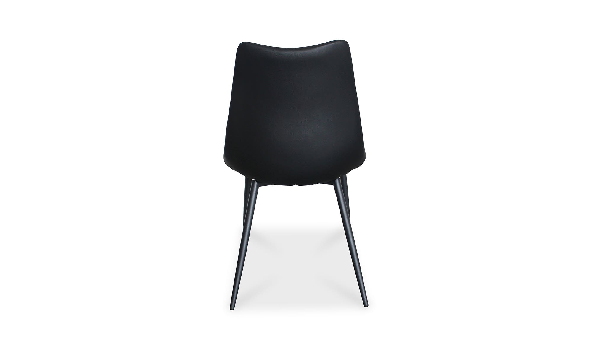 Moe's Alibi Contemporary Dining Chair Set of 2 - Black