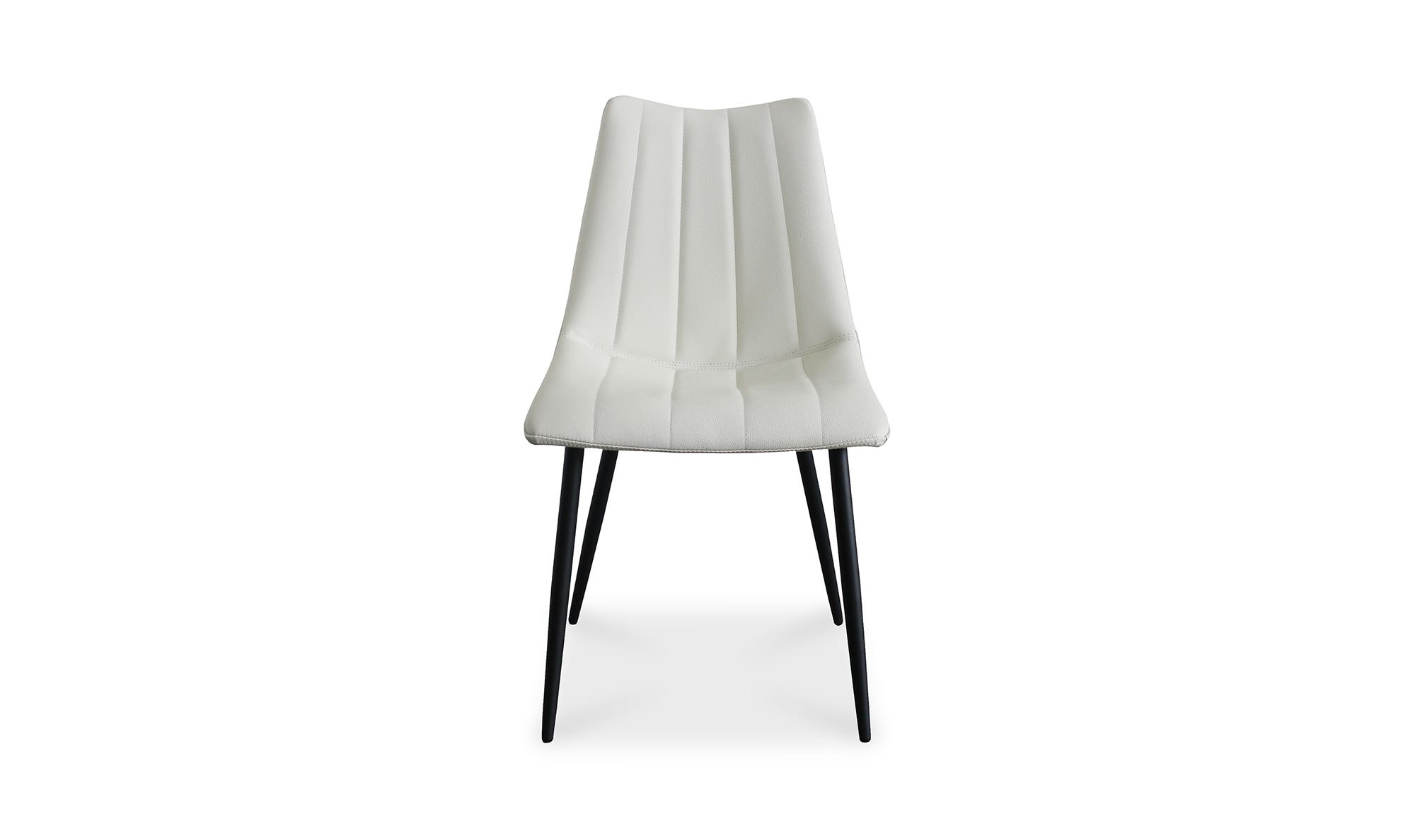 Moe's Alibi Contemporary Dining Chair Set of 2 - Ivory