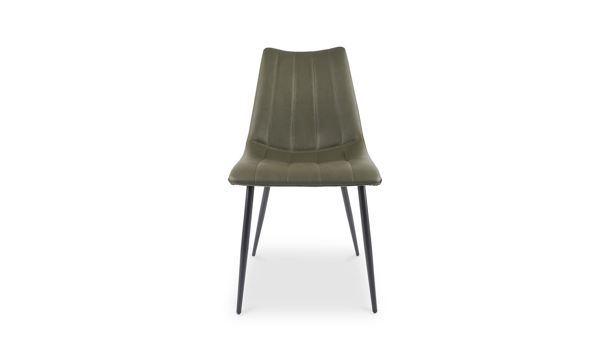 Moe's Alibi Contemporary Dining Chair Set of 2 - Dark Green