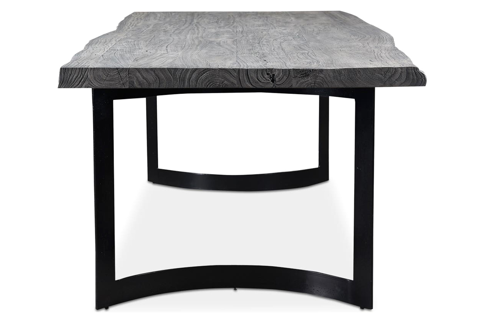 Moe's Bent Rectangular Dining Table - Light Gray, Small