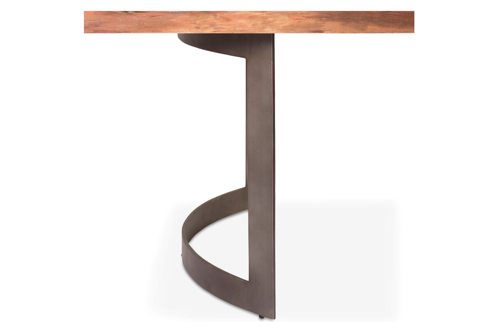 Moe's Bent Rectangular Dining Table - Light Brown, Extra Small