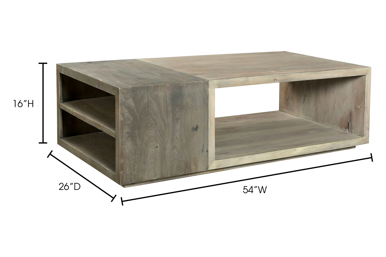 Moe's - Timtam Coffee Table in Gray