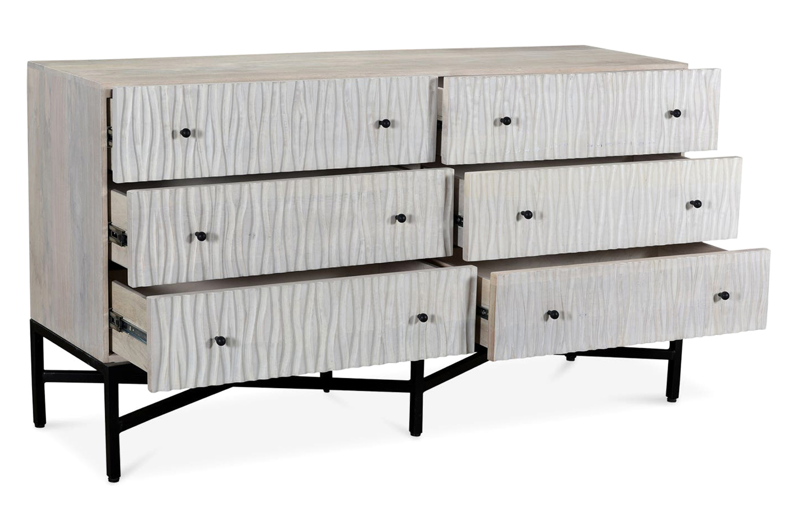 Moe's - Faceout Dresser in White